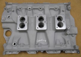MAKE ME AN OFFER - NEW NOS Edelbrock F380 FE-FORD 3-Deuce Intake