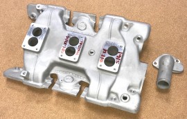 MAKE ME AN OFFER - Offenhauser #5207 - 1961 thru 1964 Pontiac Tripower Intake Manifold